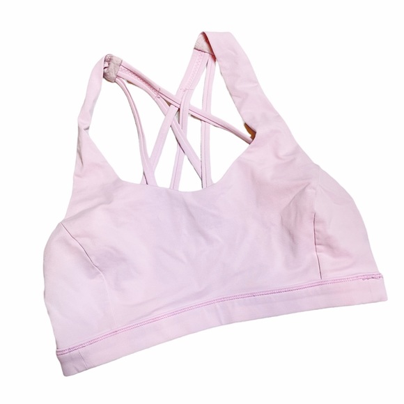 Lululemon Free To Be Serene Bra Pearl Pink Size 4 - Picture 2 of 4